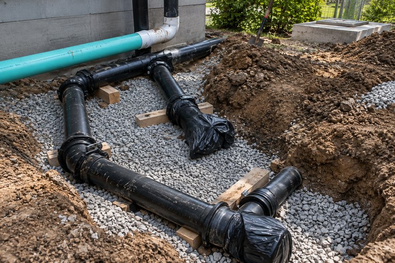 Sewer Line Installation
